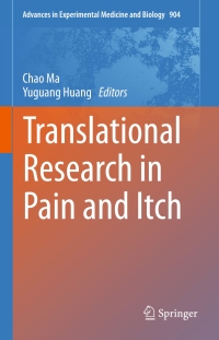 Cover image: Translational Research in Pain and Itch 9789401775359