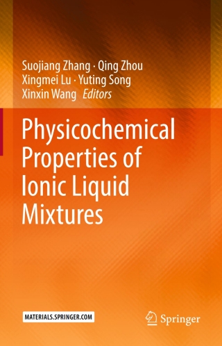 Cover image: Physicochemical Properties of Ionic Liquid Mixtures 9789401775717