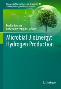 Imagen de portada: Microbial BioEnergy: Hydrogen Production 9789401785532