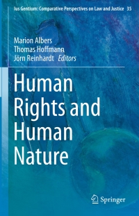 Imagen de portada: Human Rights and Human Nature 9789401786713