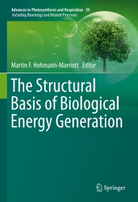 Omslagafbeelding: The Structural Basis of Biological Energy Generation 9789401787413
