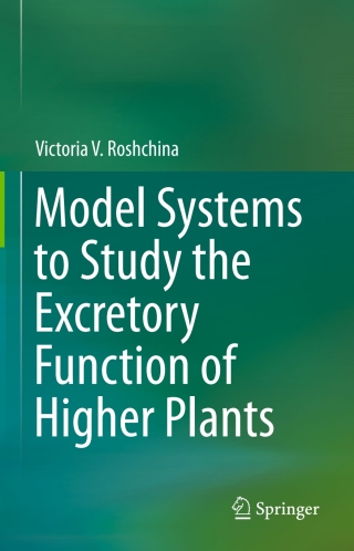 Titelbild: Model Systems to Study the Excretory Function of Higher Plants 9789401787857