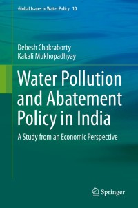 Imagen de portada: Water Pollution and Abatement Policy in India 9789401789288