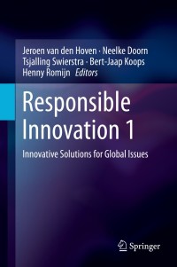 表紙画像: Responsible Innovation 1 9789401789554