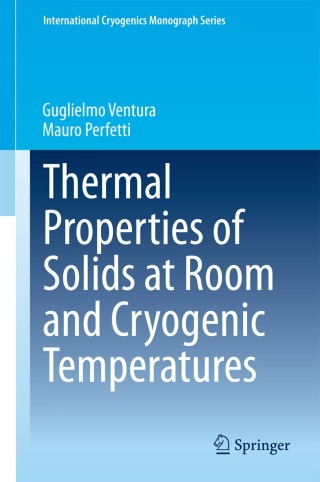Imagen de portada: Thermal Properties of Solids at Room and Cryogenic Temperatures 9789401789684