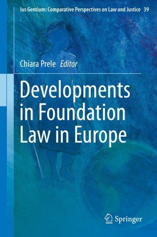 Cover image: Developments in Foundation Law in Europe 9789401790680