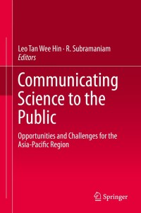 Cover image: Communicating Science to the Public 9789401790963