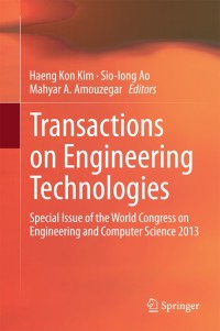 表紙画像: Transactions on Engineering Technologies 9789401791144