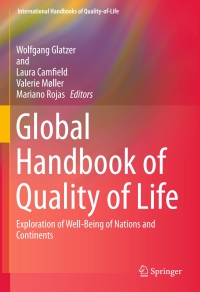 Imagen de portada: Global Handbook of Quality of Life 9789401791779