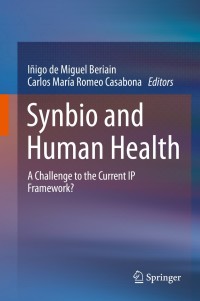 Cover image: Synbio and Human Health 9789401791953