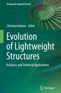 Imagen de portada: Evolution of Lightweight Structures 9789401793971