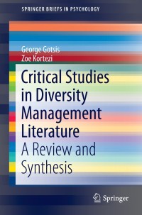 Omslagafbeelding: Critical Studies in Diversity Management Literature 9789401794749