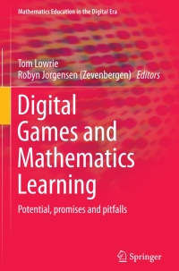 Cover image: Digital Games and Mathematics Learning 9789401795166
