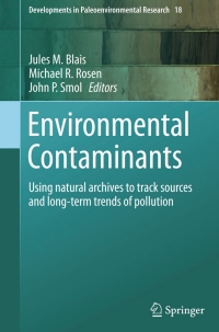 Cover image: Environmental Contaminants 9789401795401