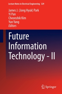 Titelbild: Future Information Technology - II 9789401795579