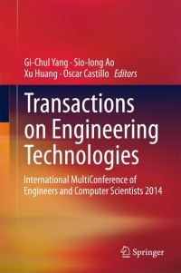 Imagen de portada: Transactions on Engineering Technologies 9789401795876