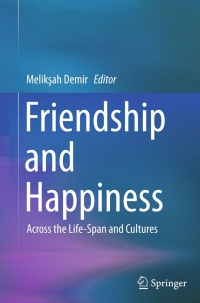Cover image: Friendship and Happiness 9789401796026
