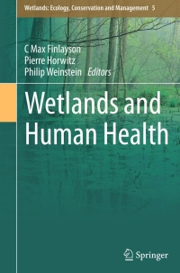 Omslagafbeelding: Wetlands and Human Health 9789401796088