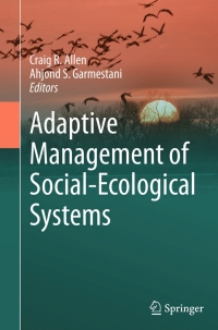 Cover image: Adaptive Management of Social-Ecological Systems 9789401796811