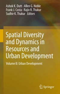 Titelbild: Spatial Diversity and Dynamics in Resources and Urban Development 9789401797856