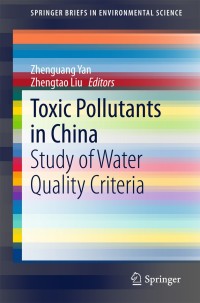 Imagen de portada: Toxic Pollutants in China 9789401797948