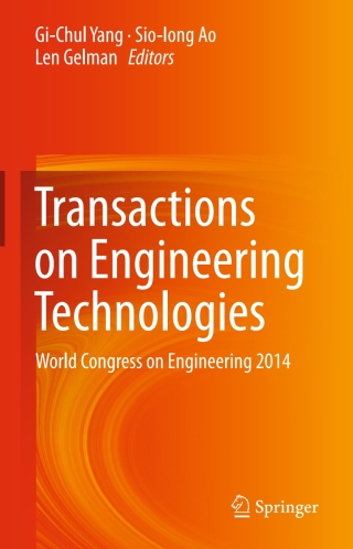 Imagen de portada: Transactions on Engineering Technologies 9789401798037