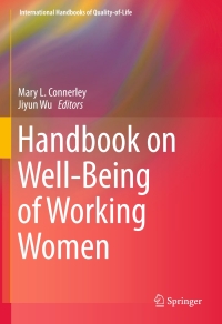 Cover image: Handbook on Well-Being of Working Women 9789401798969