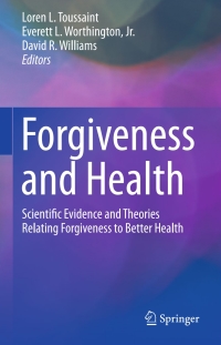 Cover image: Forgiveness and Health 9789401799928