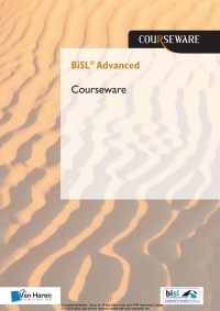 Titelbild: BiSL® Advanced Courseware 1st edition 9789401800686