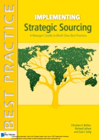 表紙画像: Implementing Strategic Sourcing 1st edition 9789087535797