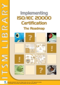 Cover image: Implementing ISO/IEC 20000  Certification: The Roadmap 1st edition 9789087530822