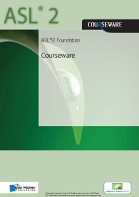 Cover image: ASL® 2 Foundation Courseware 1st edition 9789401801607