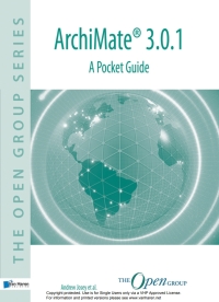 表紙画像: ArchiMate® 3.0.1 - A Pocket Guide 1st edition 9789401802314