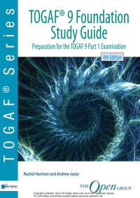 Cover image: TOGAF® 9 Foundation Study Guide - 4th Edition 4th edition 9789401802895