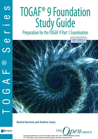 Immagine di copertina: TOGAF® 9 Foundation Study Guide - 4th Edition 4th edition 9789401802895