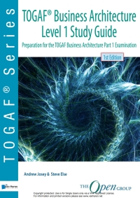 Cover image: TOGAF® Business Architecture Level 1 Study Guide 1st edition 9789401804813