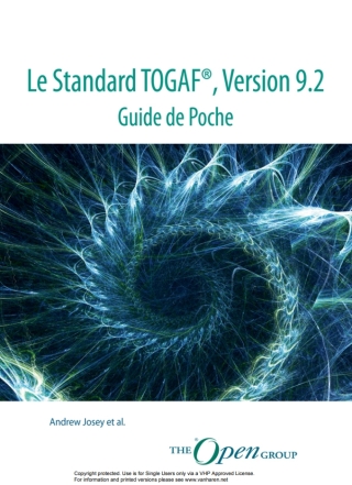 Cover image: Le Standard TOGAF®, Version 9.2 - Guide de Poche 2nd edition 9789401805070