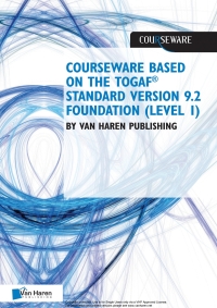 Titelbild: Courseware based on The TOGAF® Standard, Version 9.2 - Foundation (Level 1) 1st edition 9789401805247