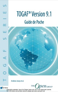 表紙画像: TOGAF® Version 9.1 - Guide de Poche 1st edition 9789401800099