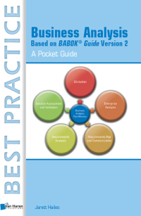 Imagen de portada: Business Analysis Based on BABOK® Guide Version 2 - A Pocket Guide 1st edition 9789087537357