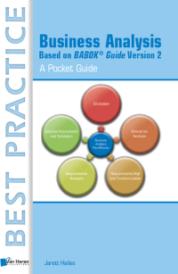 Cover image: Business Analysis Based on BABOK® Guide Version 2 - A Pocket Guide 1st edition 9789087537357