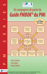صورة الغلاف: Un compagnon de poche du Guide PMBOK® du PMI - Basé sur le Guide PMBOK® 5ème Edition 1st edition 9789401800143