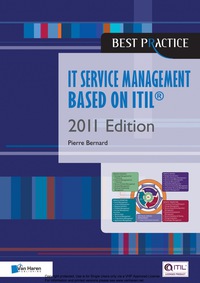 Imagen de portada: IT Service Management Based on  ITIL® 2011 Edition 1st edition 9789401800174