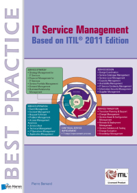 Cover image: IT Service Management Based on  ITIL® 2011 Edition 1st edition 9789401800174