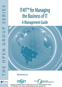 Cover image: IT4IT™ for Managing the Business of IT - A Management Guide 1st edition 9789401800310