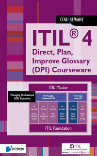 Titelbild: ITIL® 4 Direct, Plan, Improve Glossary (DPI) Courseware 9789401806084