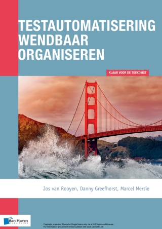 Cover image: Testautomatisering wendbaar organiseren 1st edition 9789401806510