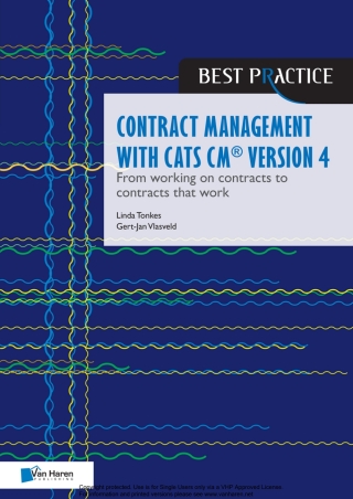Cover image: Contract management with CATS CM® version 4 4th edition 9789401806862