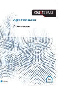 Titelbild: Agile Foundation Courseware – English 1st edition 9789401806893