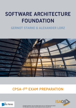 Cover image: Software Architecture Foundation 1st edition 9789401807401